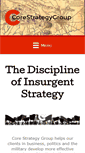 Mobile Screenshot of corestrategygroup.com